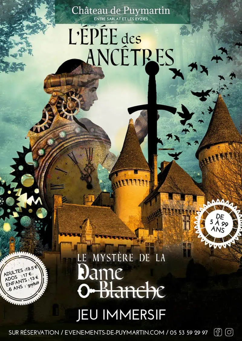 Affiche-escape-game-2026 Affiche escape game puymartin Sarlat